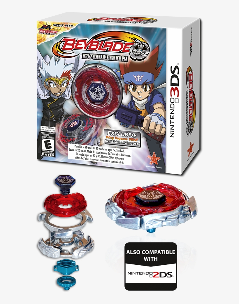 Beyblade - Evolution - Beyblade Evolution Game 3ds, transparent png