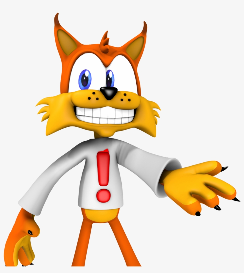 Bubsy Png - Cartoon, transparent png