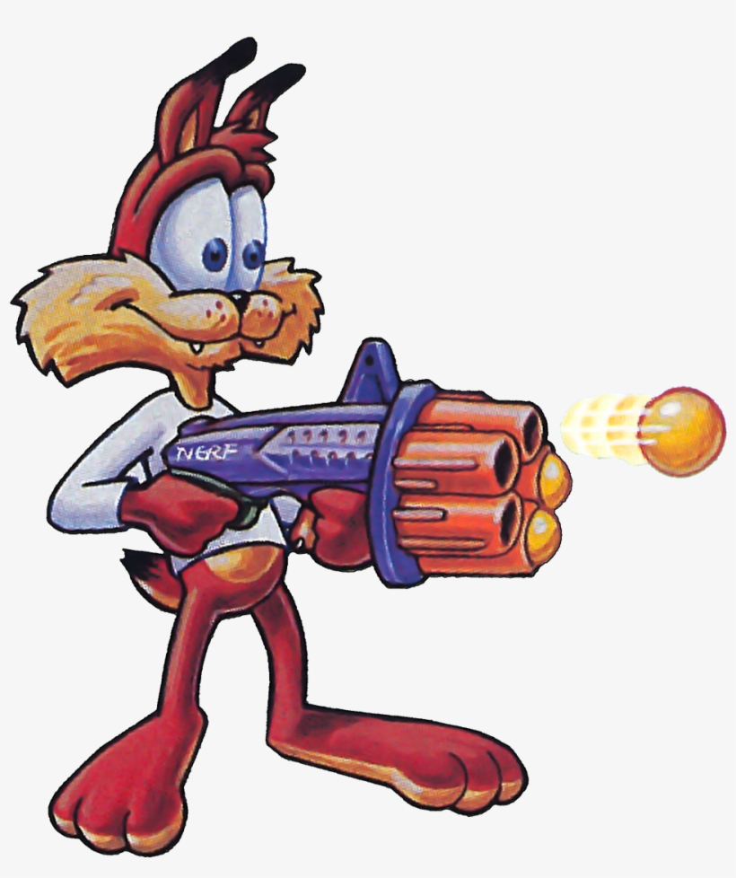 Remember Bubsy No Well, Apparently He Had A Ballzooka - Bubsy Nerf, transparent png