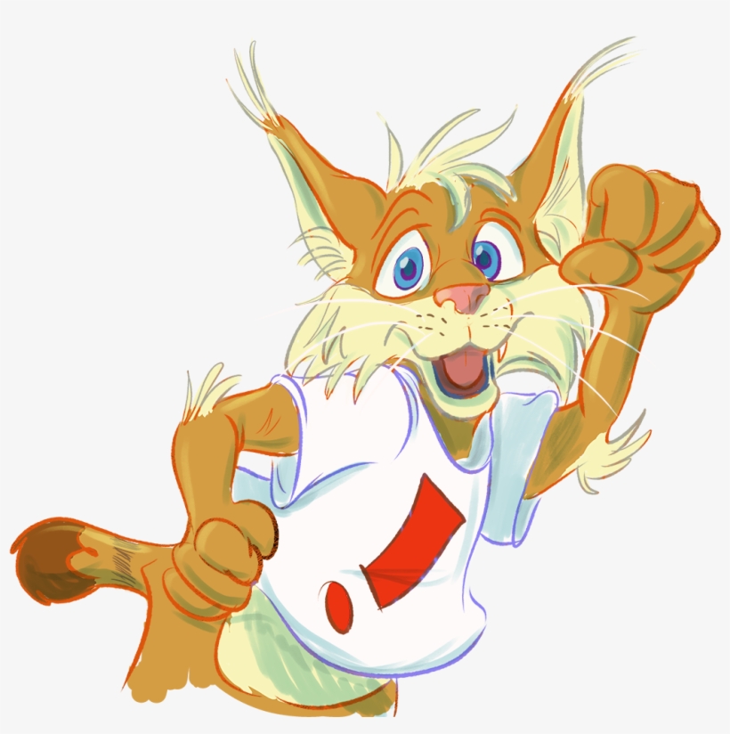 Bubsy Redux - Cartoon, transparent png