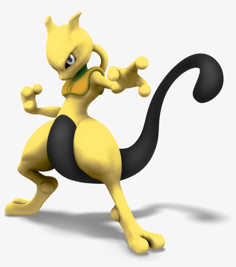 Mewtwo Zapdos - Mewtwo Super Smash Bros, transparent png
