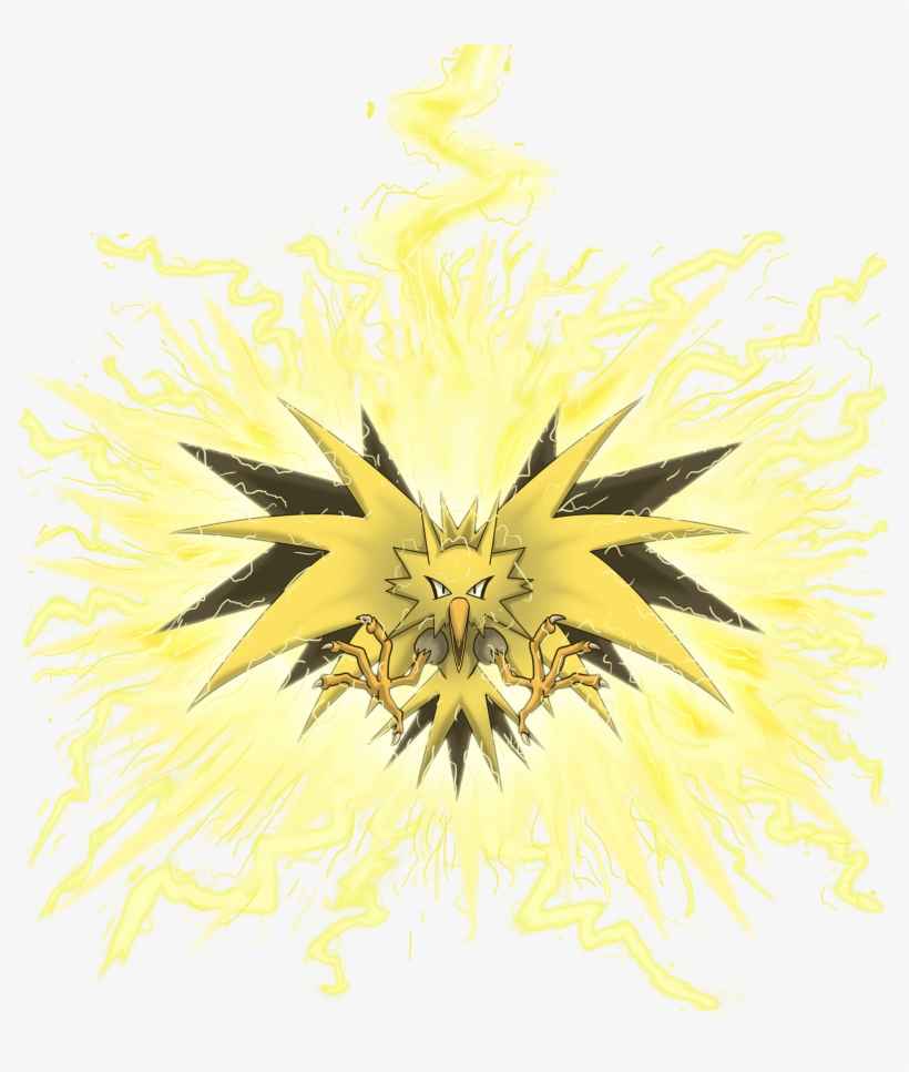 Zapdos Used Thunder By Shinragod, transparent png