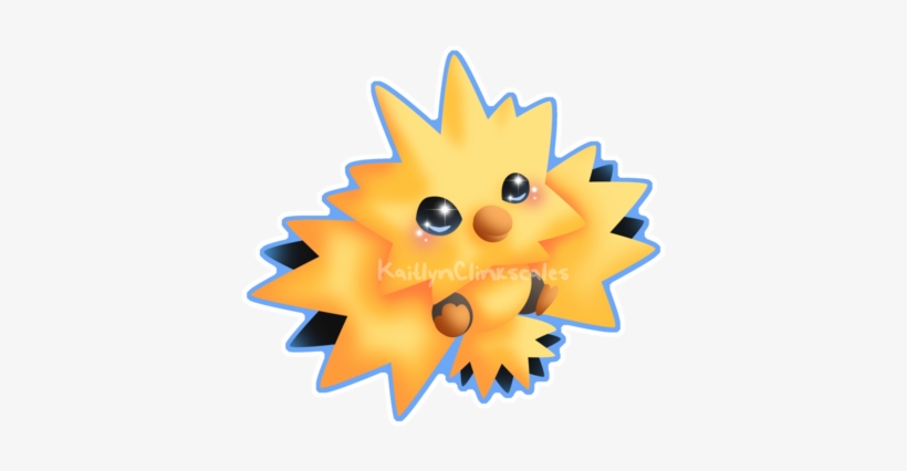 Chibi Zapdos, transparent png