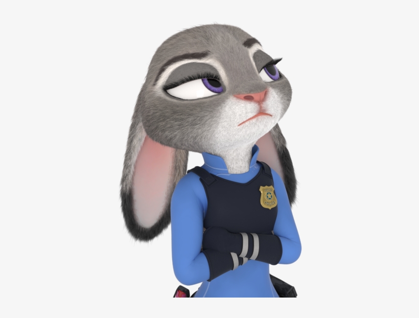 3d Animation Of Judy Hopps - Lt. Judy Hopps, transparent png