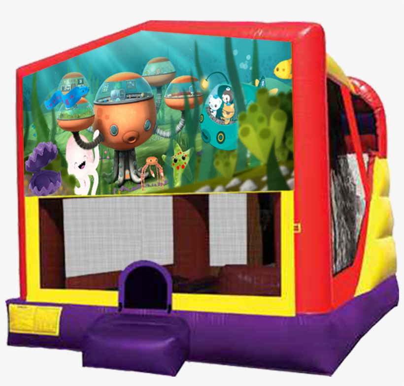 Octonauts 4 In 1 Combo Rentals In Austin Texas By Austin - Pj Mask Bounce House, transparent png