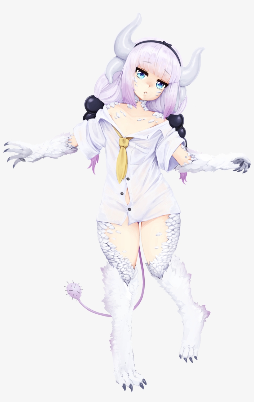 Resized To 48% Of Original - Kanna Kamui No Background, transparent png