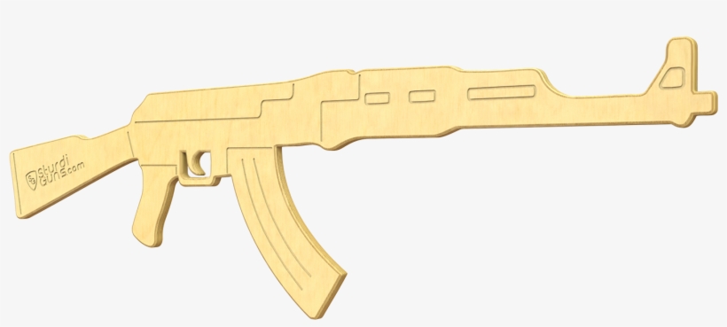Ak4 V=1481660321 - Sturdiguns Kids Ak 47 Wooden Toy Gun Extremely Durable, transparent png