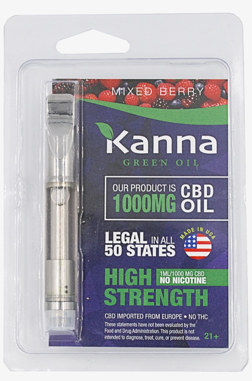 Kanna Cbd Cartridges - Kanna Cbd Cartridges 1000mg, transparent png