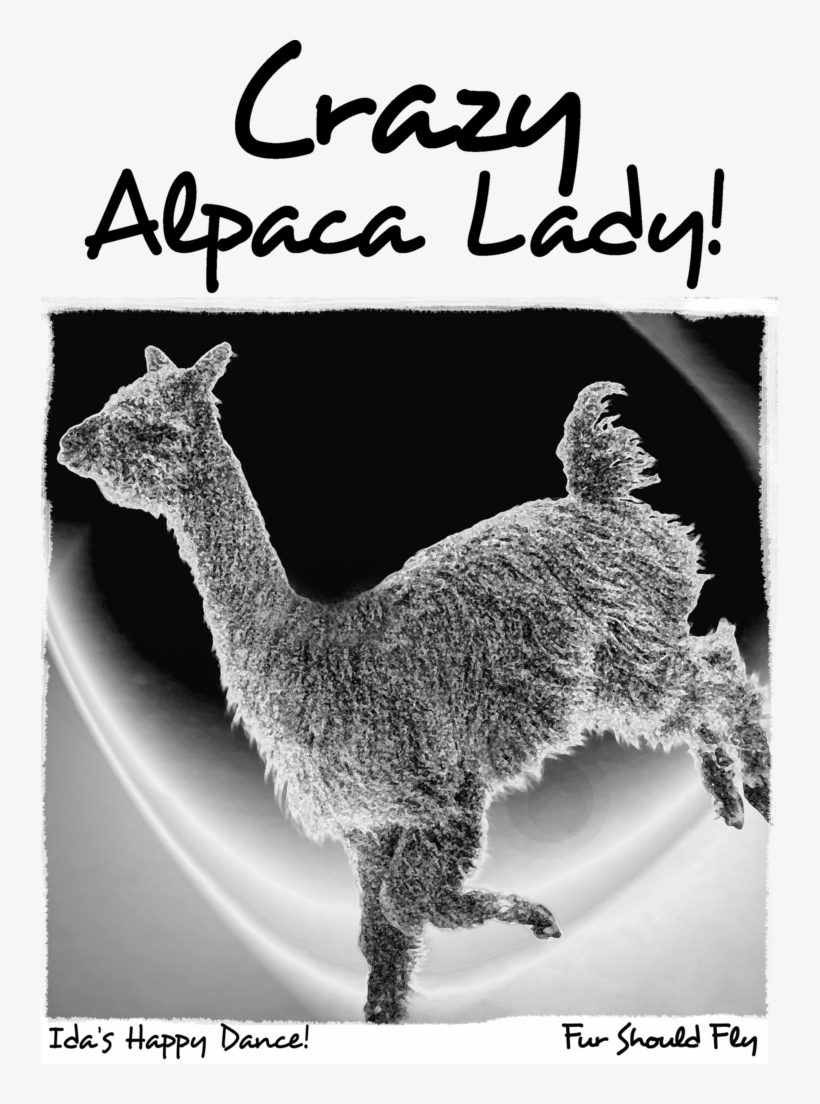 Crazy Alpaca Lady - Deer, transparent png
