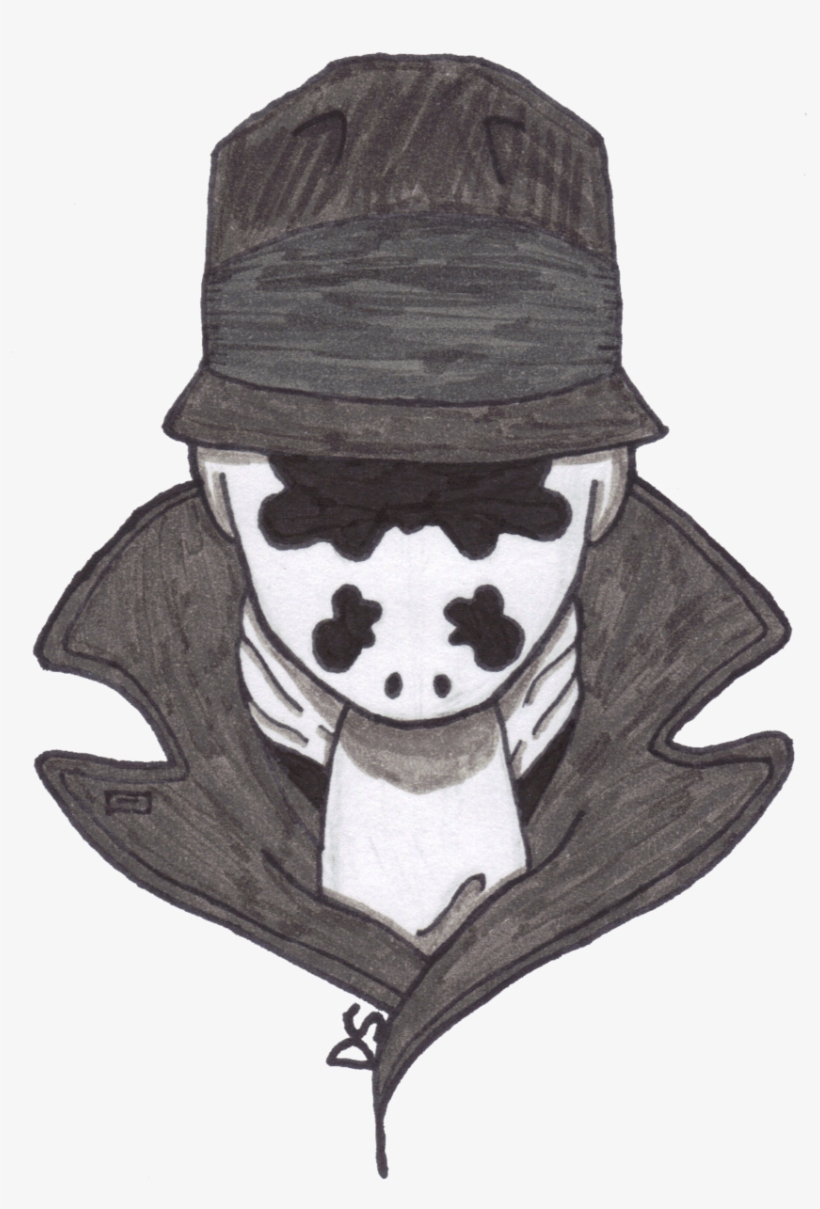 In Black And White Jpg Library Download - Rorschach Transparent, transparent png