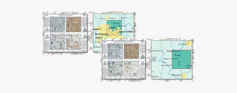 Past & Present Folded Sheet Maps - Plan, transparent png