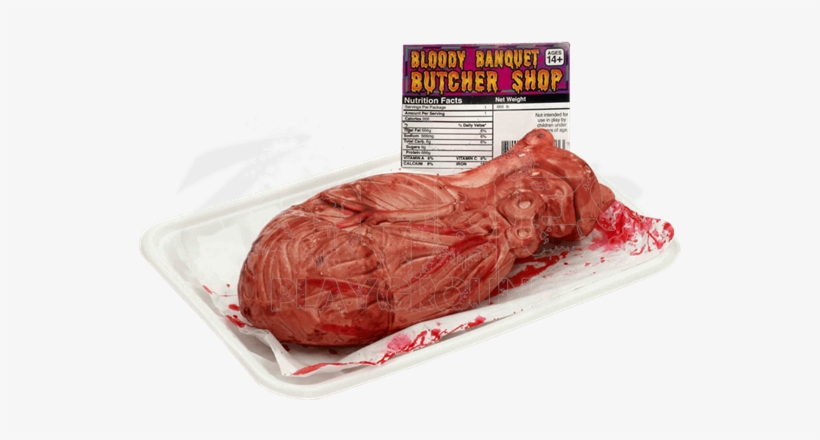 Butcher Shop Heart - Bloody Banquet Butcher Shop Prop Heart - Halloween, transparent png