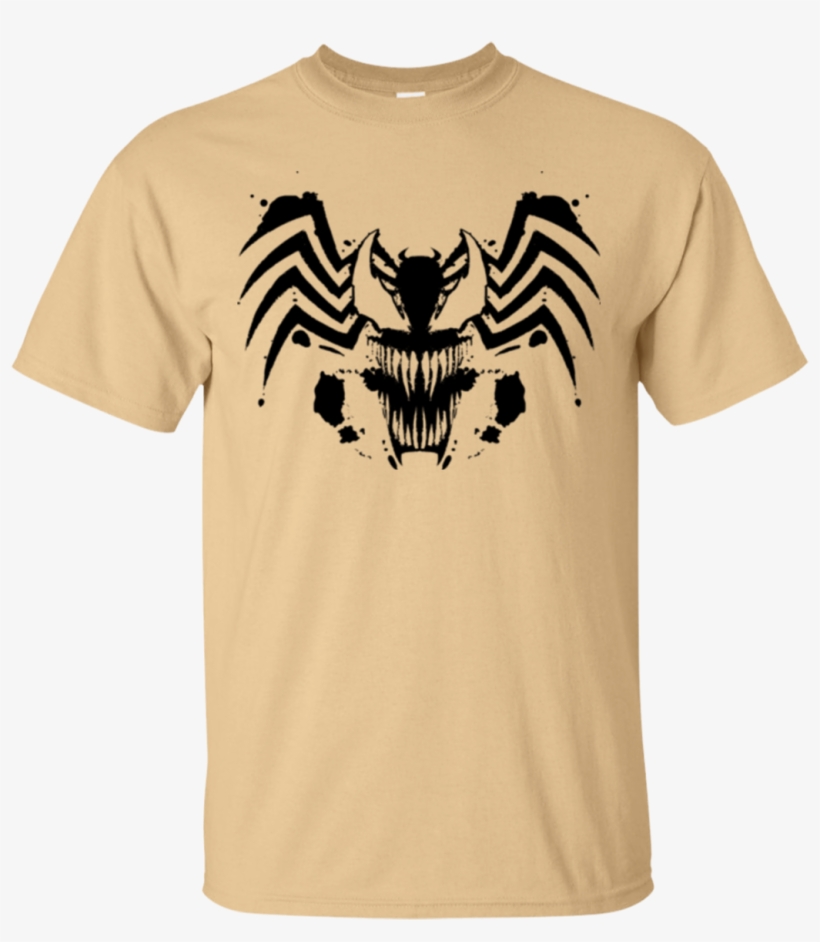Symbiote Rorschach T-shirt - Venom Decals, transparent png
