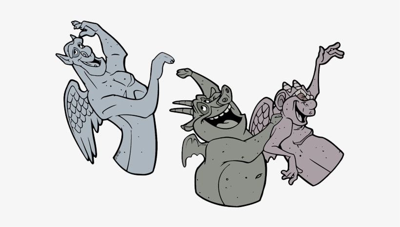 Graphic Black And White Gargoyle Clipart At Getdrawings - Hunchback Of Notre Dame Transparent, transparent png