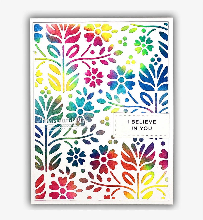 Scandanavian Die Cut Background With Watercolor By - Die Cutting, transparent png