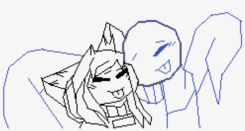 Nightmare X Aaliyah ~huddle Cuddle - Aaliyah Morris X Nightmare, transparent png