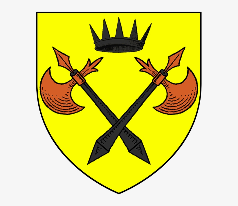 Coat Of Arms, Two Rusted Longaxes With Black Shafts - Game Of Thrones Dustin, transparent png