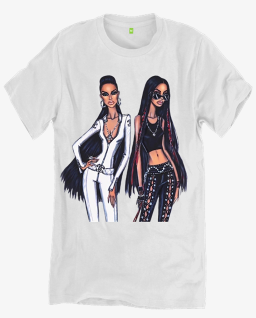 Aaliyah Hiphop Soul Queen Fashion Vogue Custom Shirt - Aaliyah More Than A Woman Outfit, transparent png
