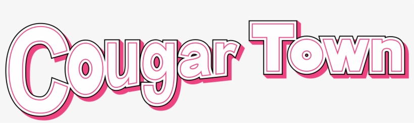Open - Cougar Town Logo, transparent png
