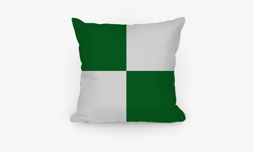 Slytherin House Color Block Pattern Pillow - Ravenclaw House, transparent png