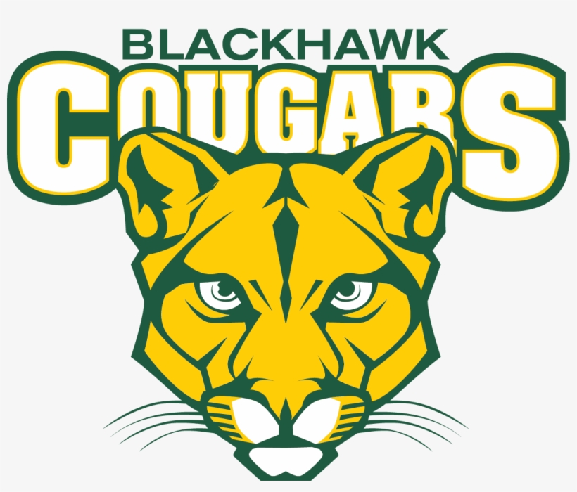 Cougar With Full Name - Blackhawk Cougars, transparent png