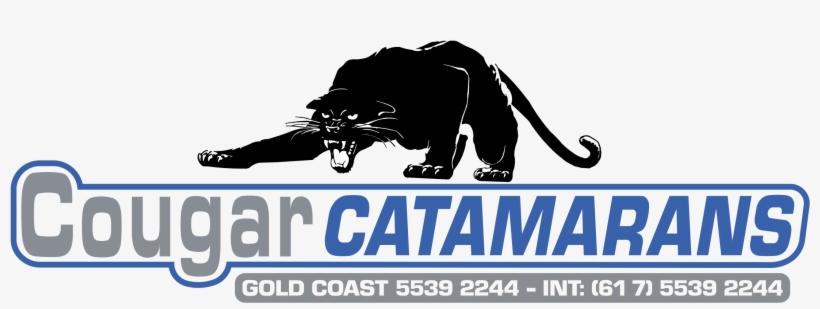 Cougar Catamarans Logo Png Transparent - Cougar Vector, transparent png