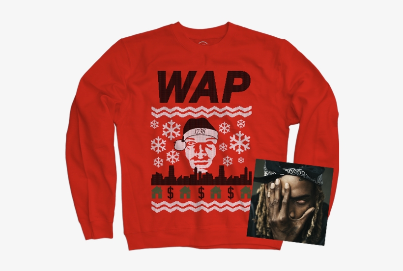 Get Into The Spirit With This Fetty Wap Christmas Sweater - Fetty Wap / Fetty Wap, transparent png