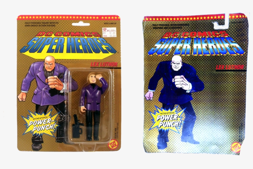 Toybiz Bought The Rights To Get In On The Batman Franchise - Dc Comics Superheroes - Superman Lex Luthor Figure, transparent png