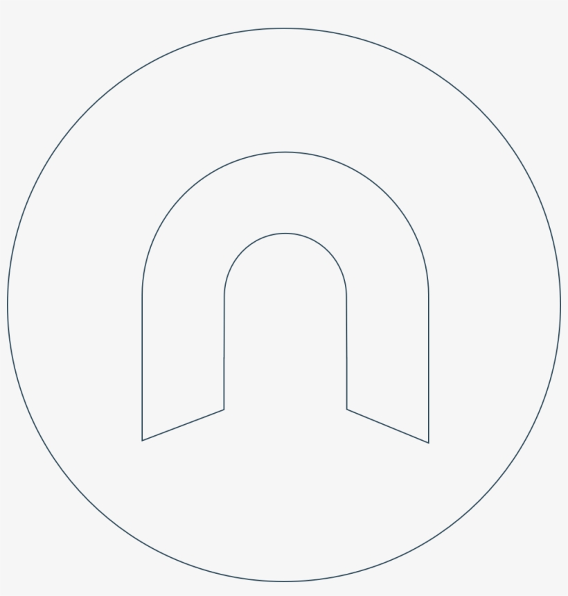 Nordija Logo Line - Znak Nakaz Skrętu W Lewo, transparent png