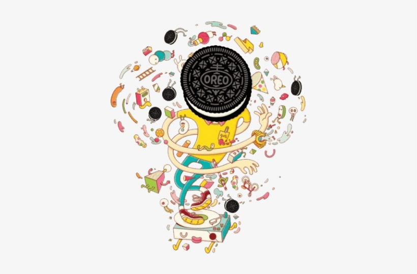 Free Png Oreo Png Images Transparent - Oreo Wonderfilled Print Ad, transparent png
