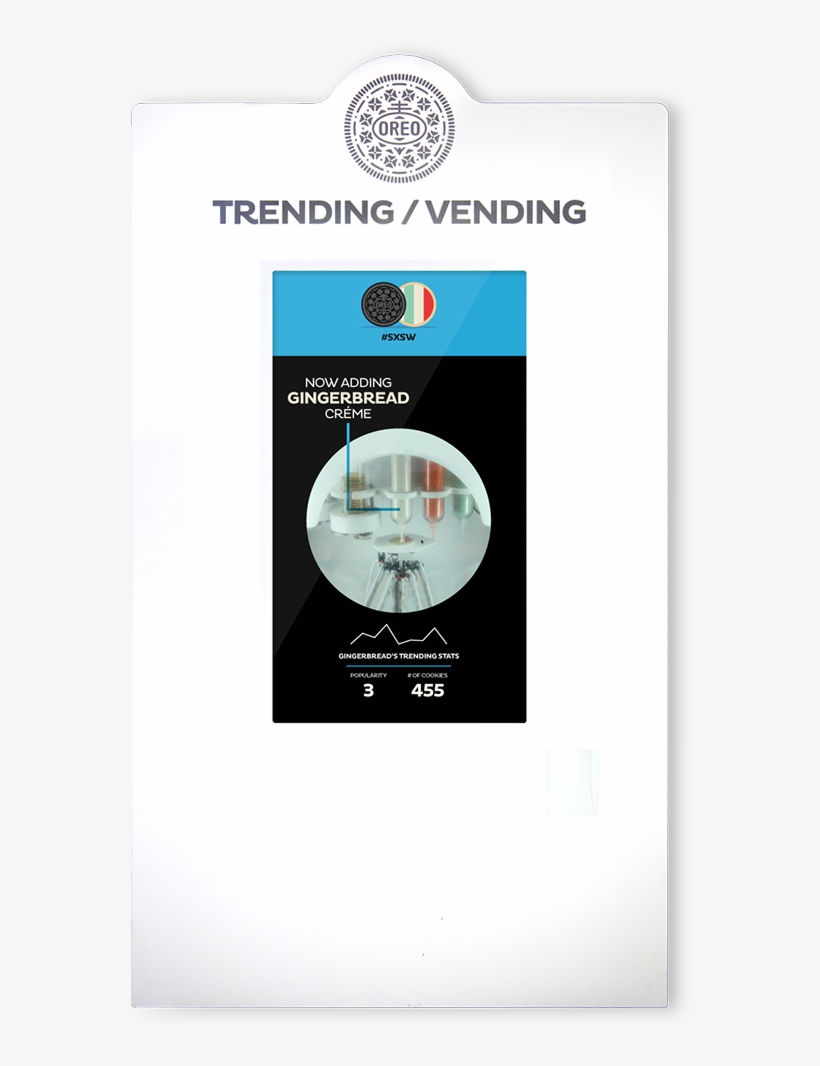 Take An Oreo Factory And Put It Into A Small Vending - Oreo Vending Machine Sxsw, transparent png
