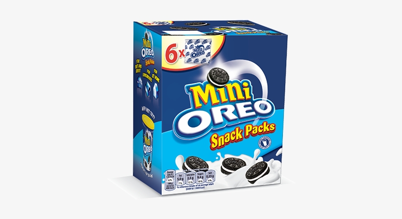 Oreo Minis X - Oreo Original Sandwich Biscuits Minis, transparent png