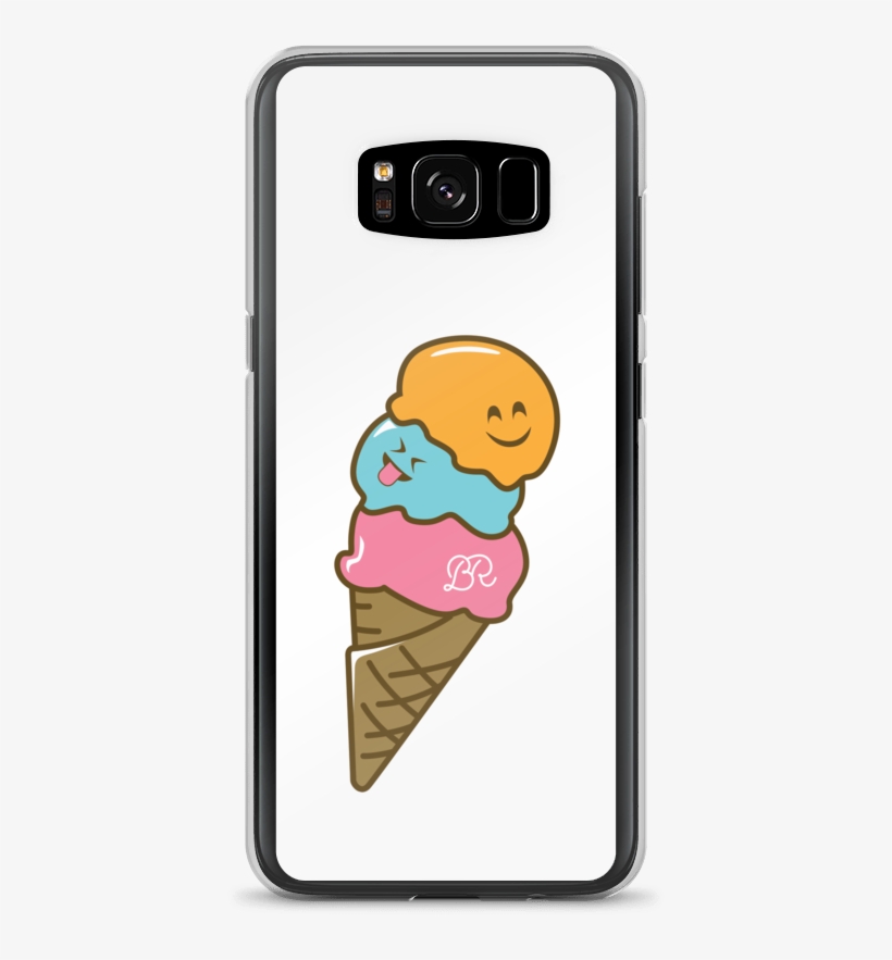 Ice Cream Emoji Iphone Case - Mobile Phone, transparent png