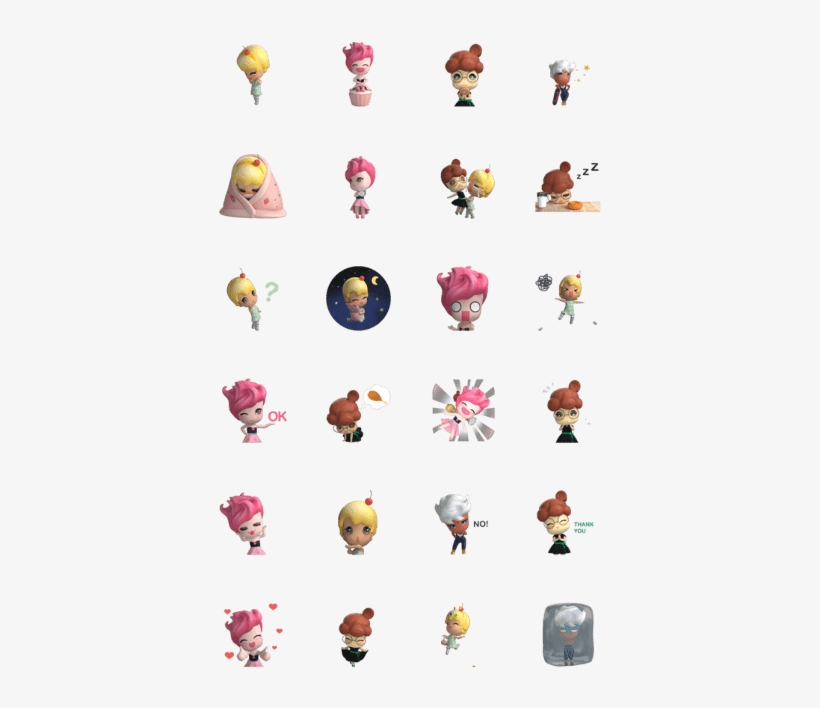 Cute & Sweet Fairy, Tingglee - Emoticon, transparent png