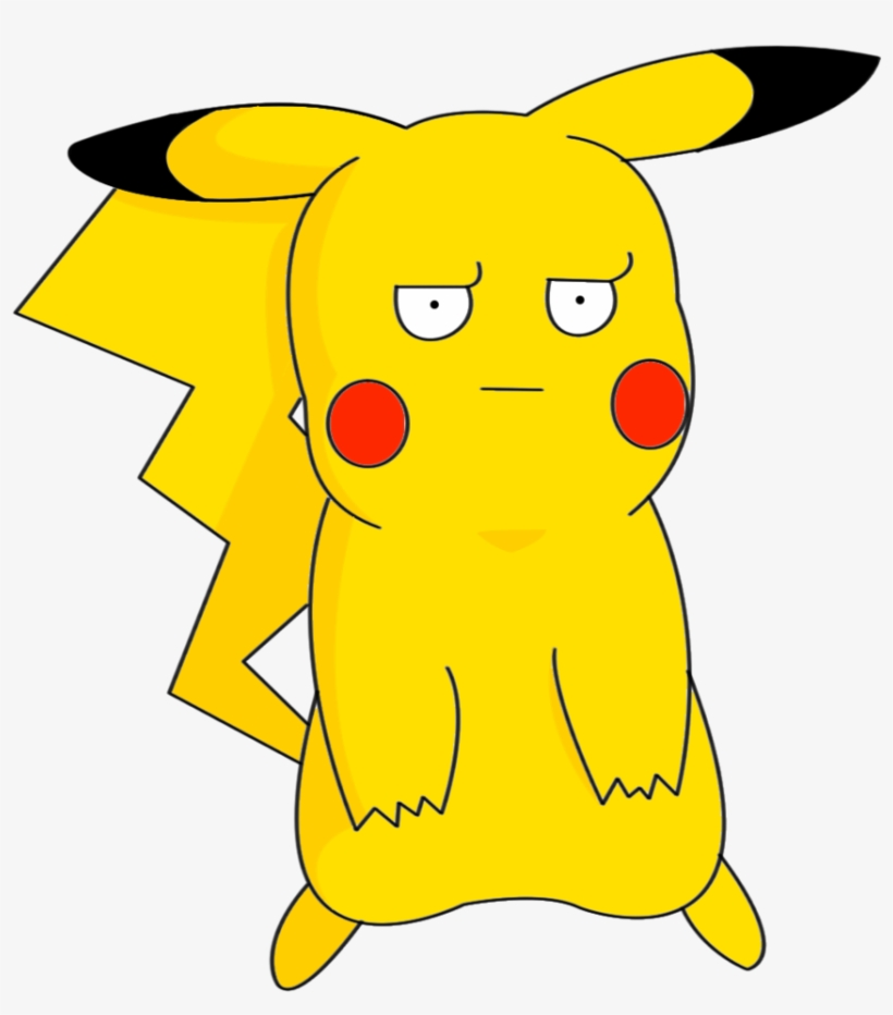 Pikachu For Tumblr - Cartoon, transparent png