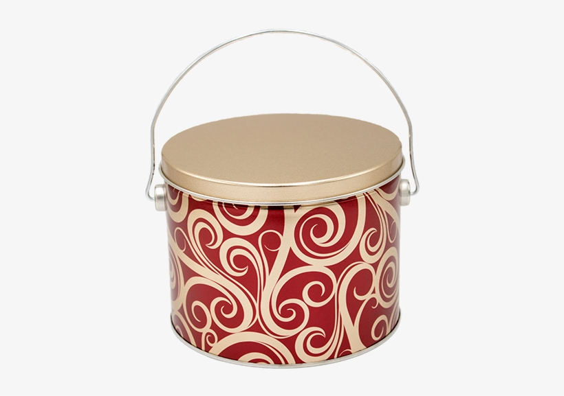 Golden Swirls 3.5 Lb Hershey's Holiday Mix Tin, transparent png