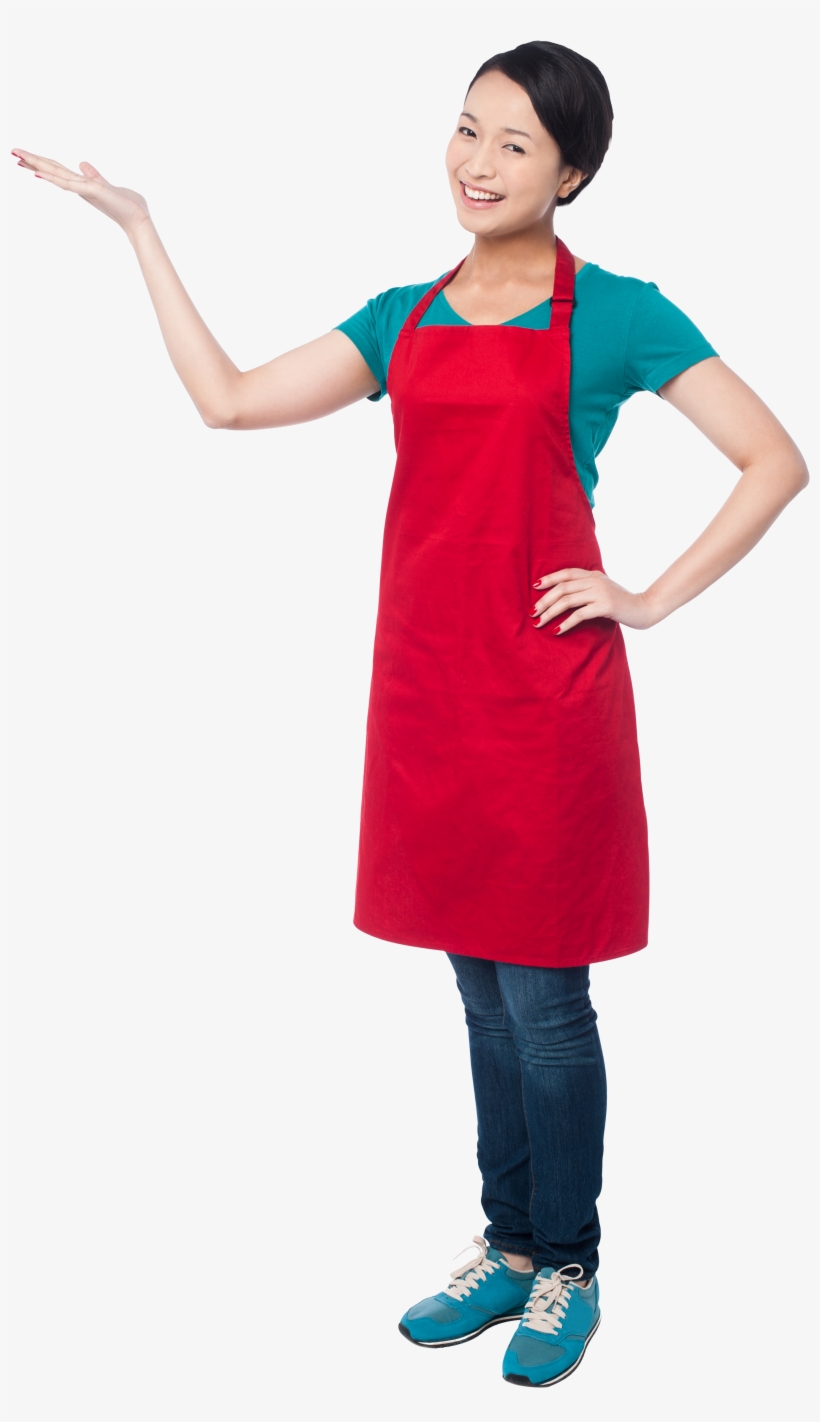 Free Png Women Pointing Left Png Images Transparent - Standing, transparent png