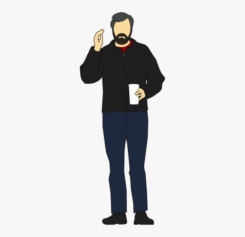 John Bacus On Sketchup Talk - Person Standing 2d, transparent png