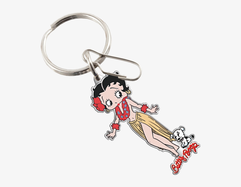 Betty Boop Aloha Enamel Key Chain - Plasticolor 4174 Betty Boop Aloha Enamel Key Chain, transparent png