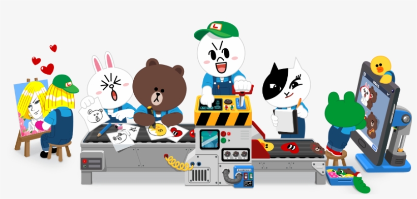 Line Creators Market, transparent png