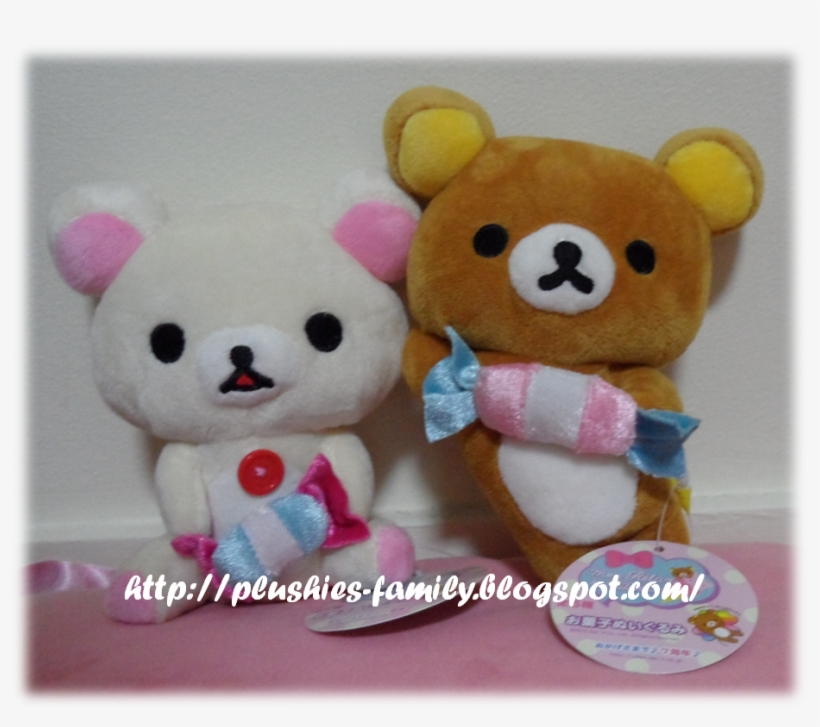 Candy Rilakkuma And Korilakkuma - Teddy Bear, transparent png