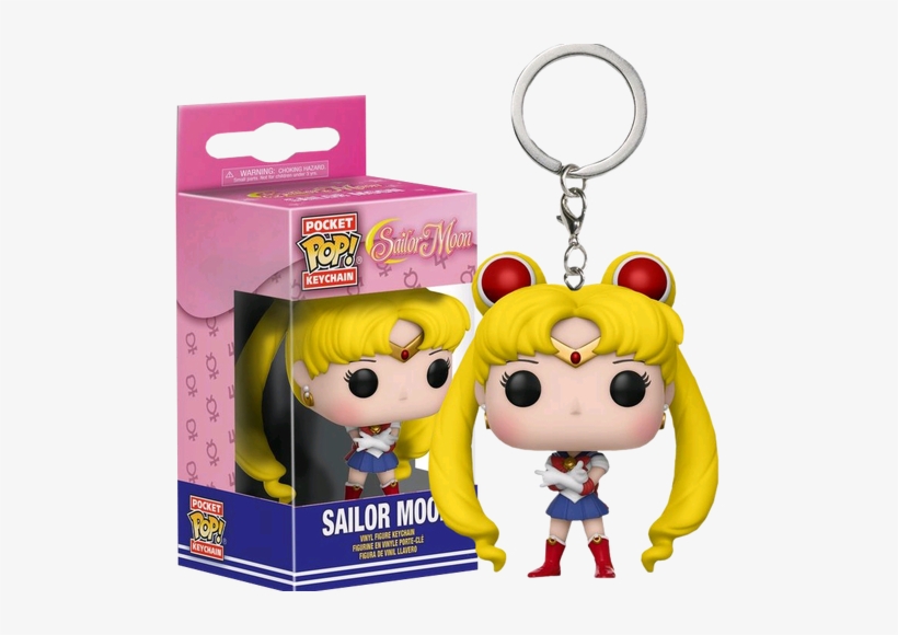 Sailor Moon Funko Pop Vinyl Keychain - Sailor Moon Pocket Pop! Key Chain, transparent png