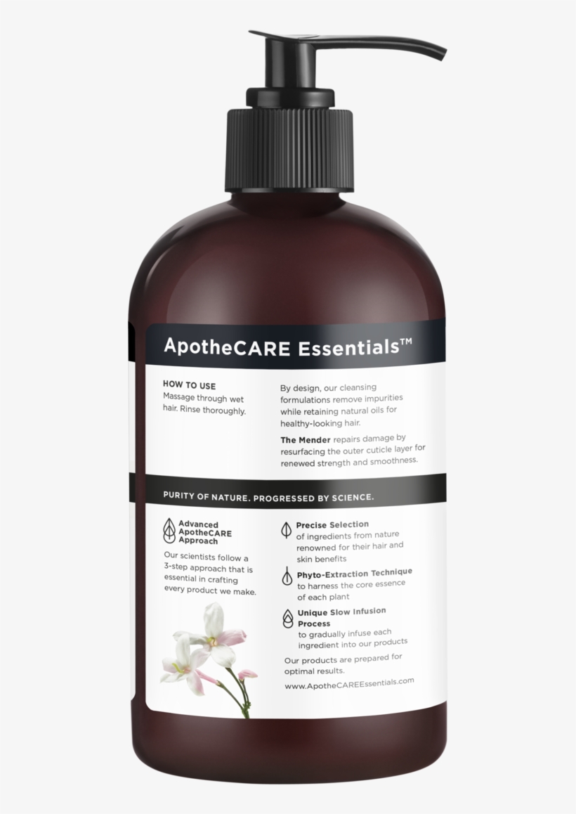 Apothecare Essentials™ The Booster Shampoo Rosehip - Shampoo, transparent png