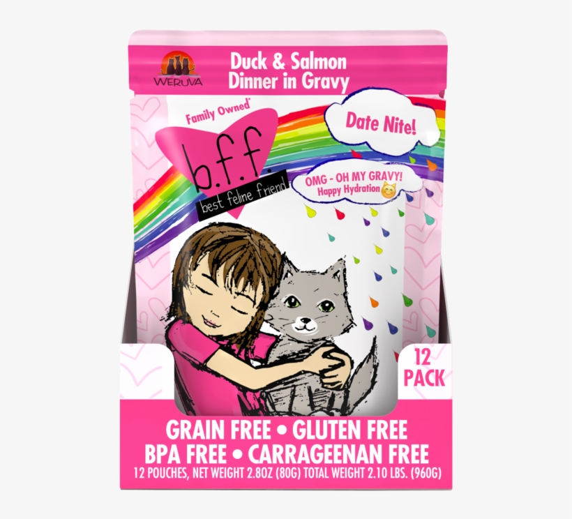 Weruva Bff Oh My Gravy Date Nite Grain Free Duck And Bff Omg Cat Food