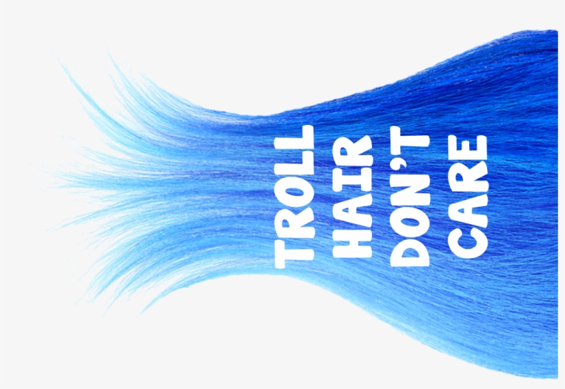 Troll Hair Don't Care Photo Booth Prop Troll Birthday - Trolls Photo Booth Props, transparent png