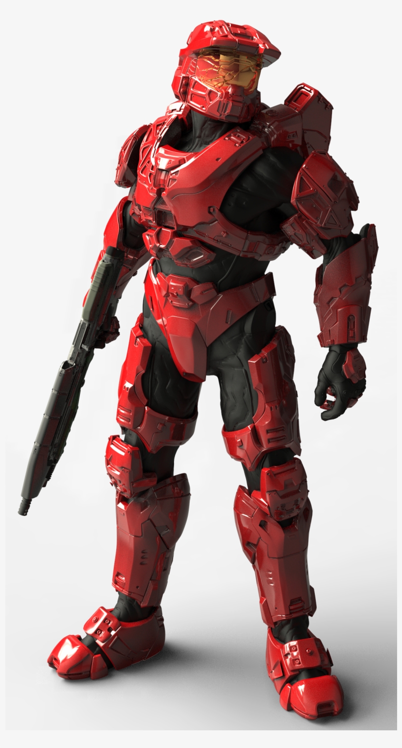 Mark Vi Scarred - Iron Man Master Chief, transparent png