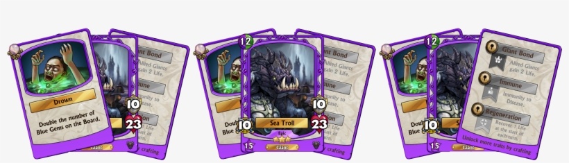 Sea Trolls Must Be One Of The Most Disgusting Creatures - Naga Gems Of War, transparent png