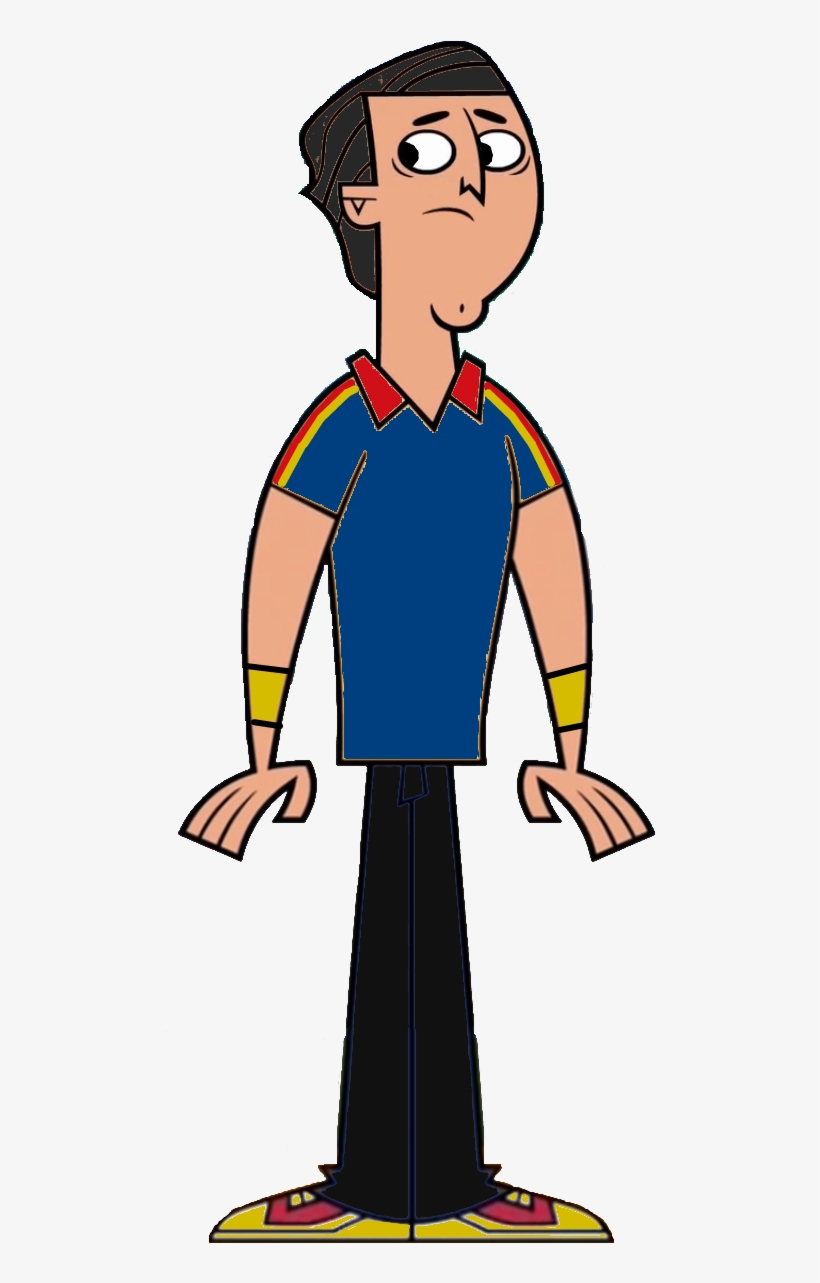 Dwayne Looking Pose - Total Drama Dwayne Png, transparent png