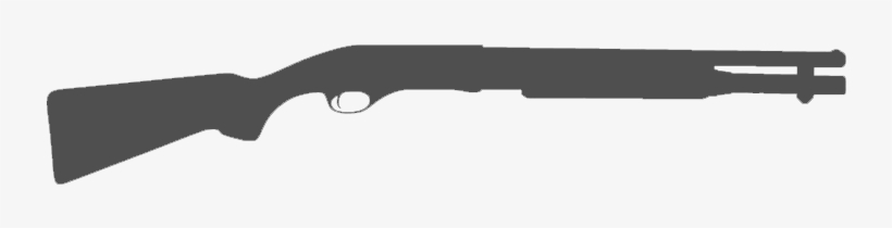 Transparent Shotgun Silhouette - Shotgun Silhouette, transparent png