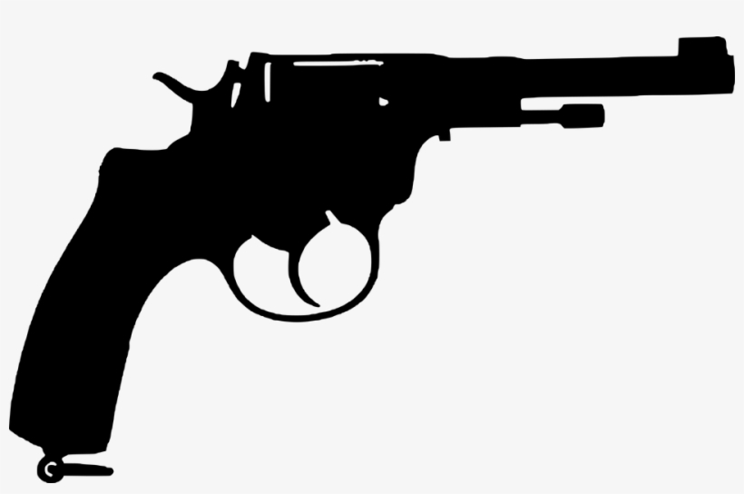 Gun Silhouette Png, transparent png